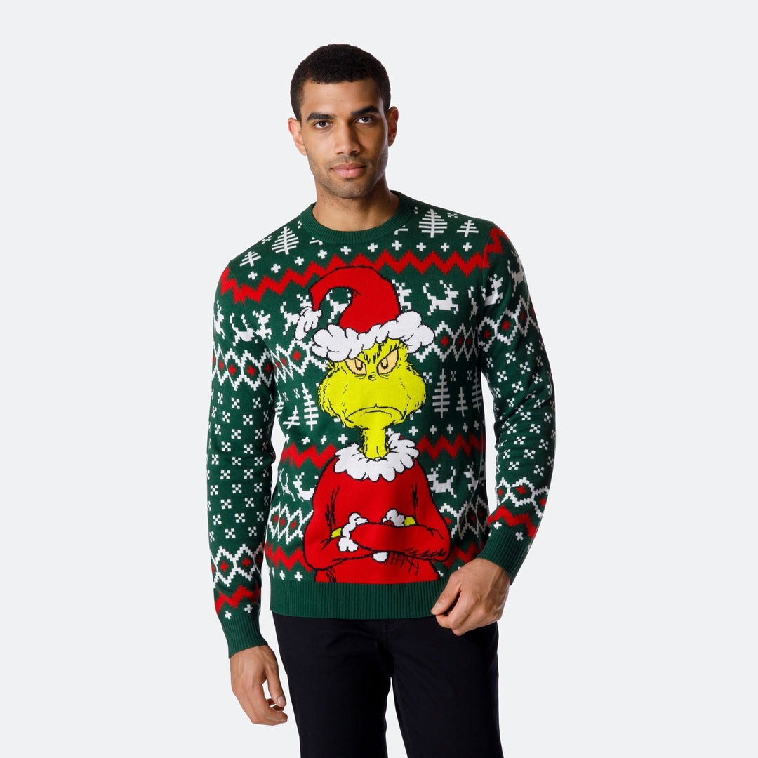 The Grinch Julesweater Herre