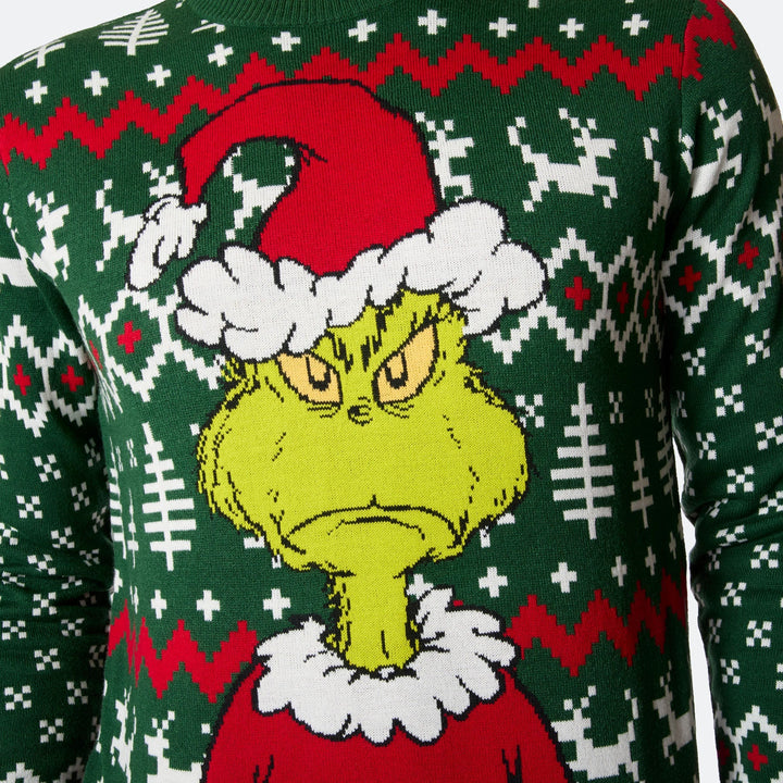 The Grinch Julesweater Herre