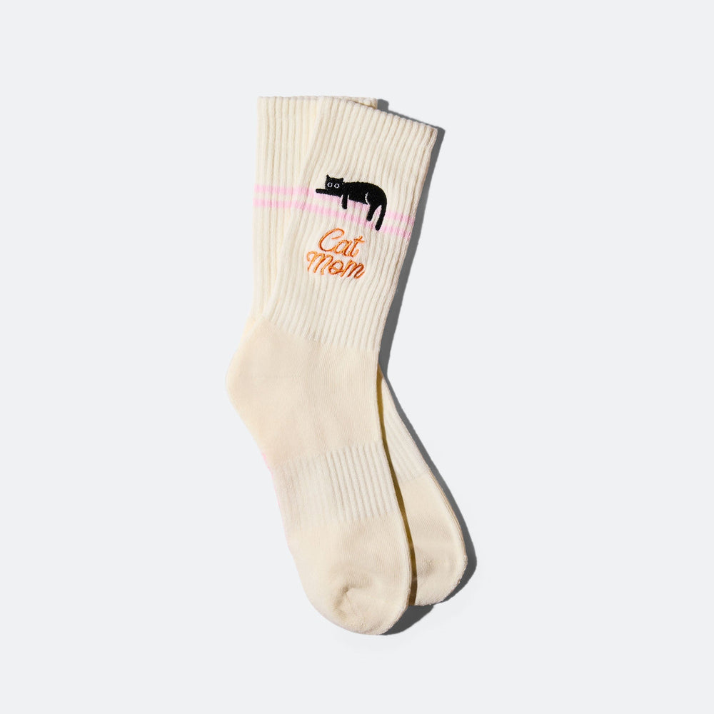Cat Mom Tennissokker