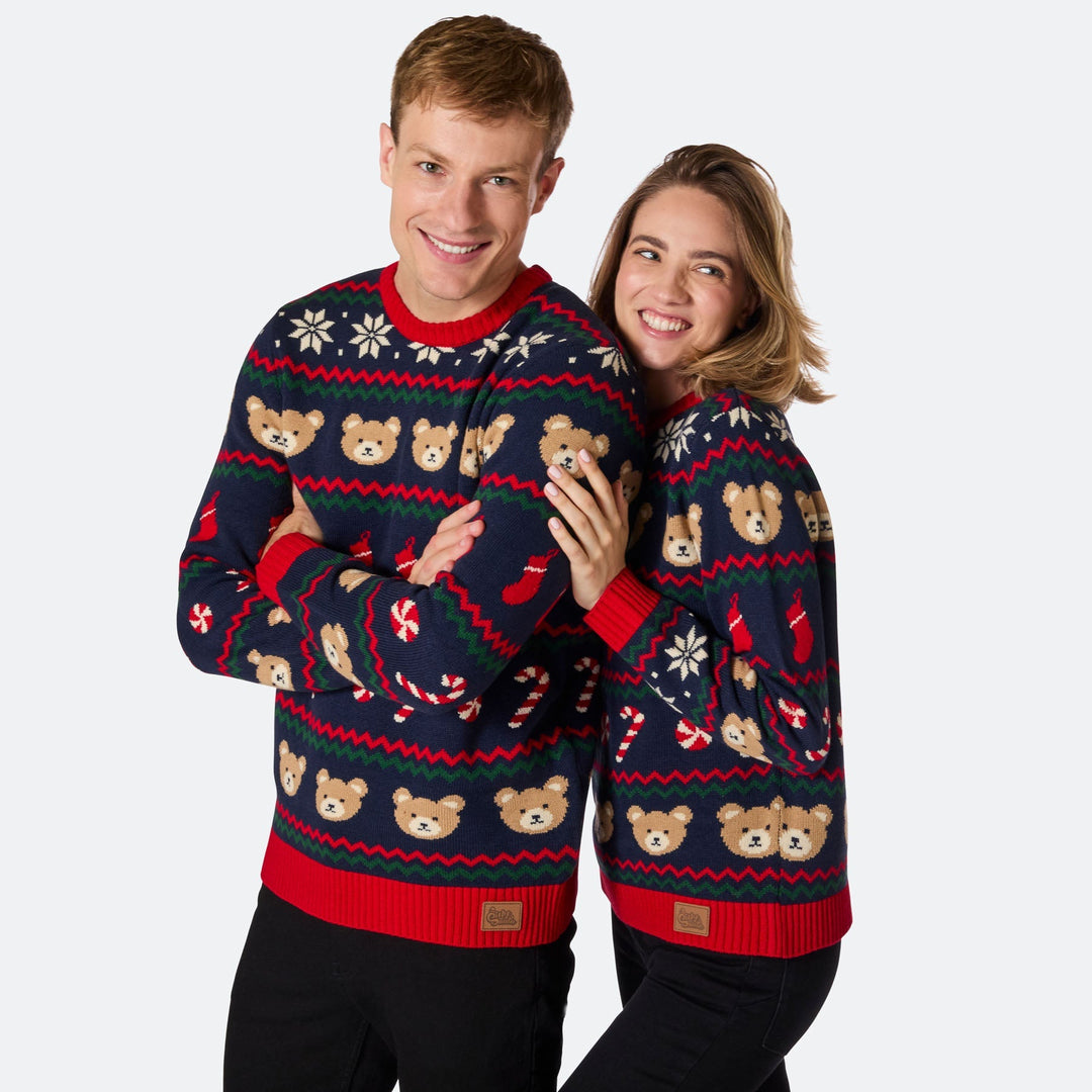 Teddybjørn Julesweater Dame
