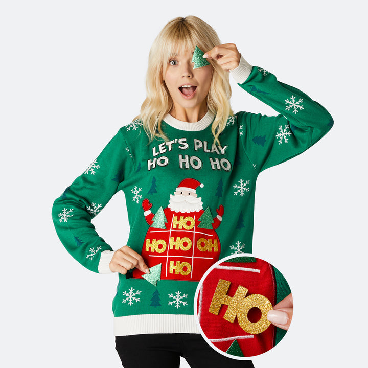 Ho Ho Ho Julesweater Dame