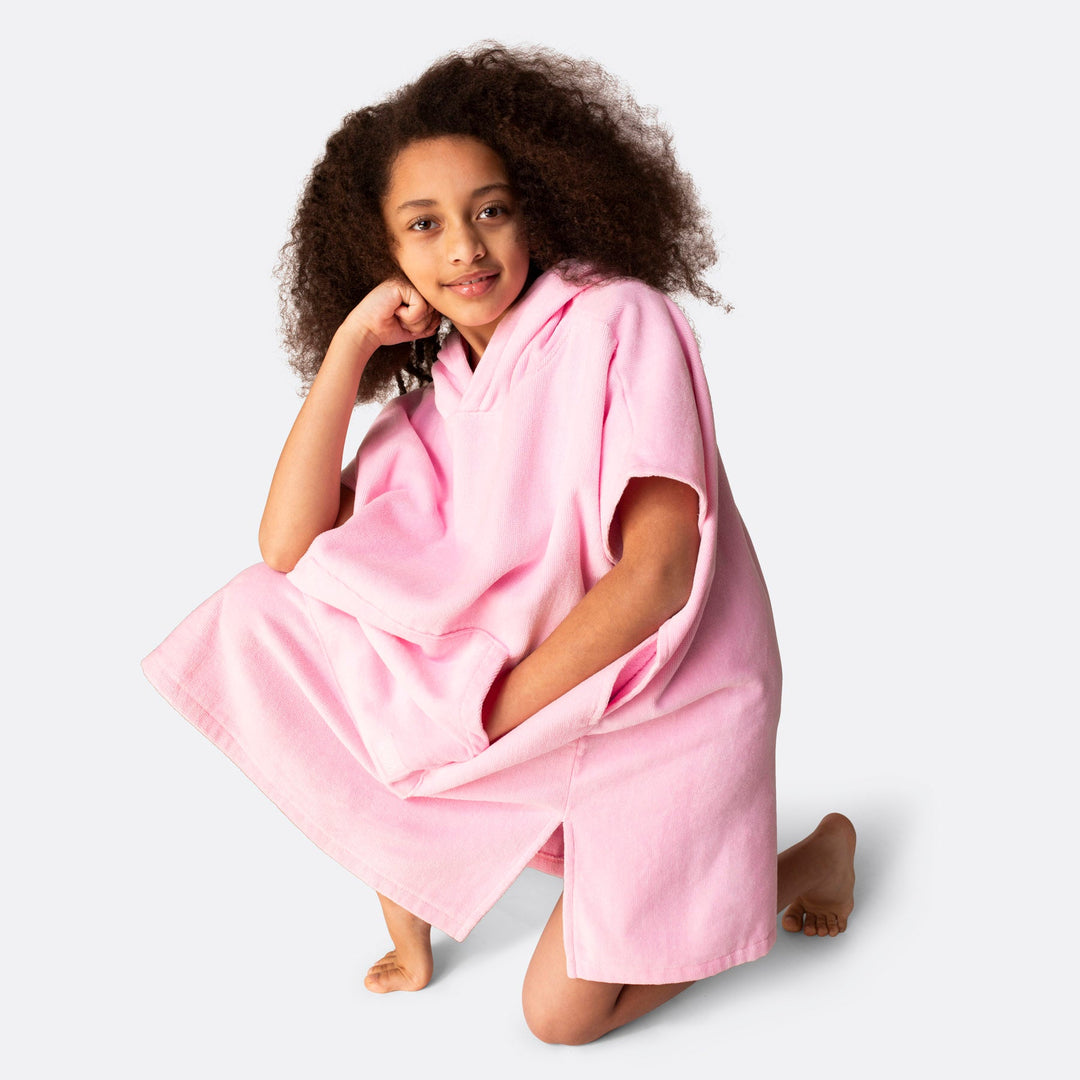 Tyggegummi Pink Badeponcho Børn