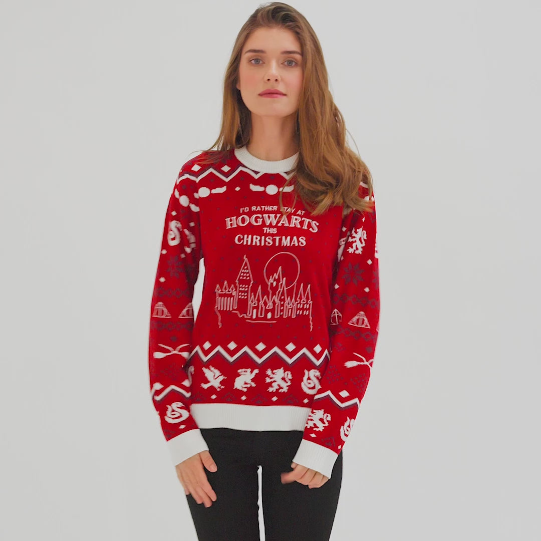Hogwarts Julesweater Dame