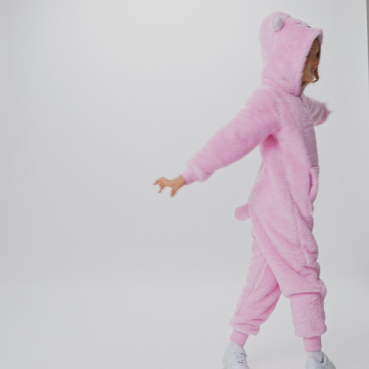 Pink Bamsebjørn Onesie Børn