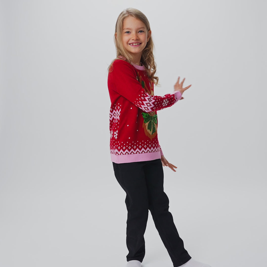 Rensdyr Julesweater Børn