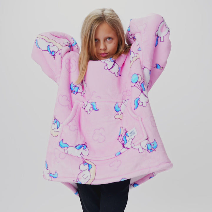 Enhjørning HappyHoodie Børn