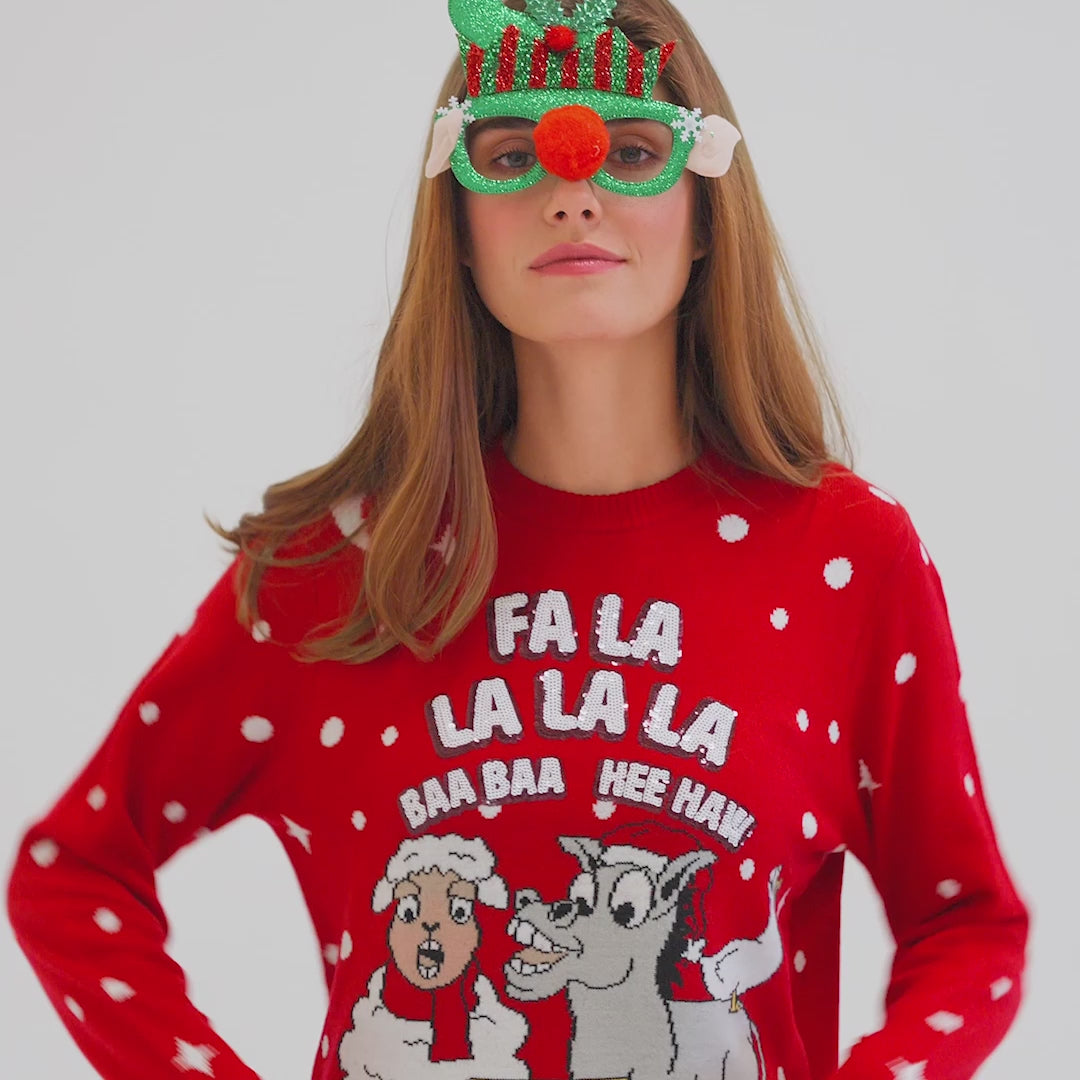 Baa Baa Julesweater Dame