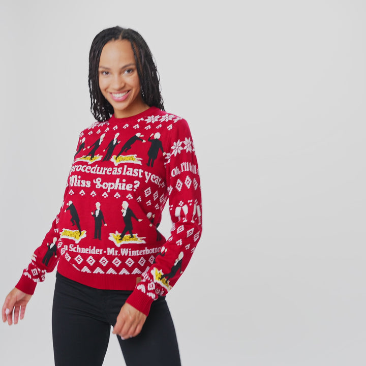 90-års Fødselsdagen Julesweater Dame