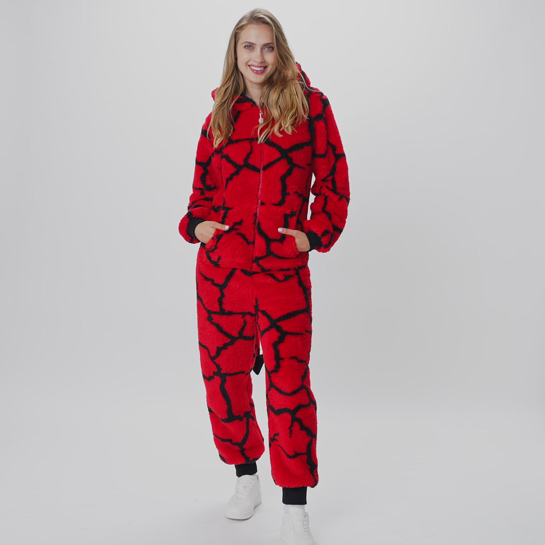Djævel Onesie Dame