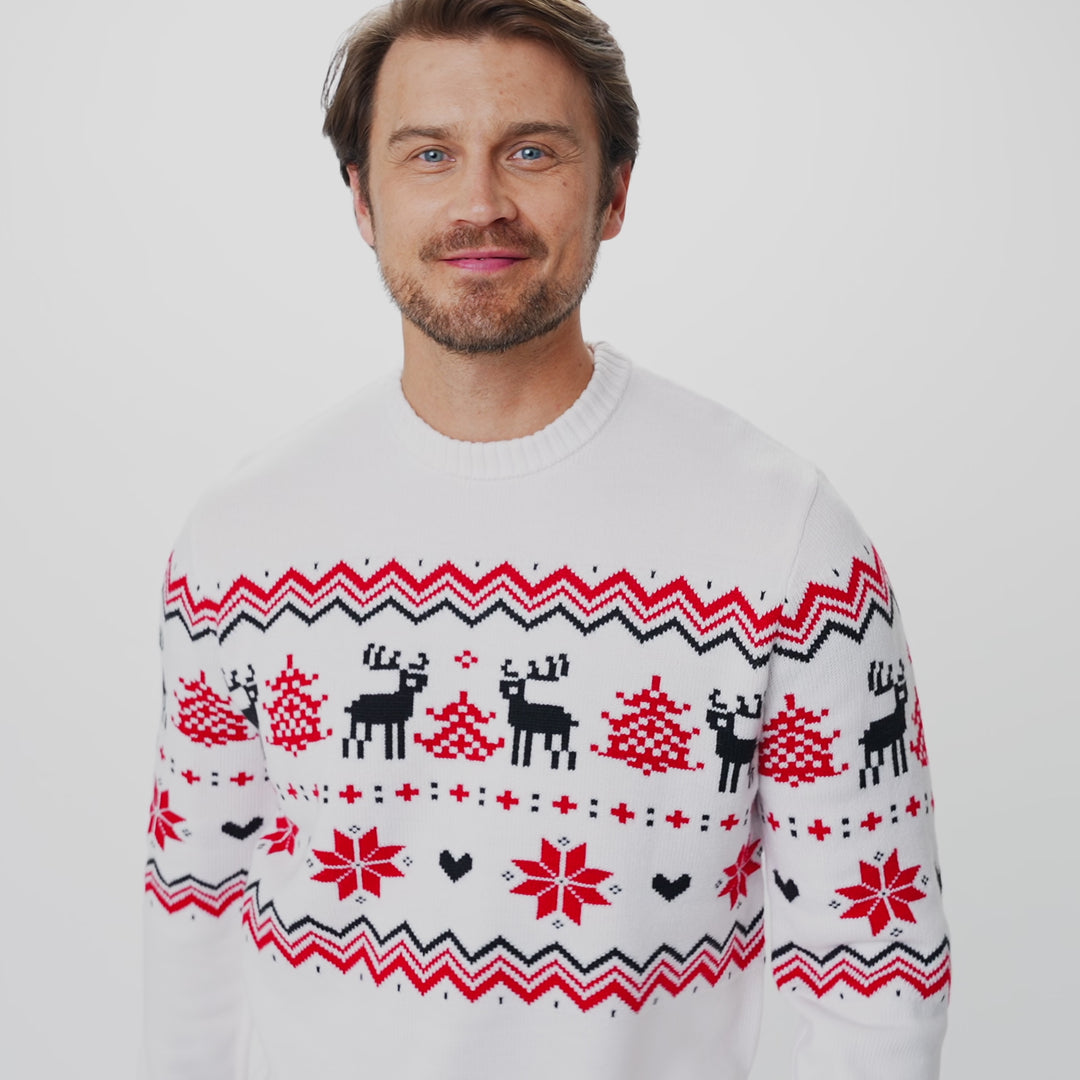 Klassisk Julesweater Herre