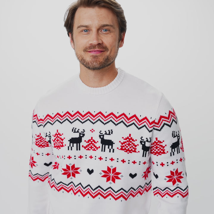 Klassisk Julesweater Herre