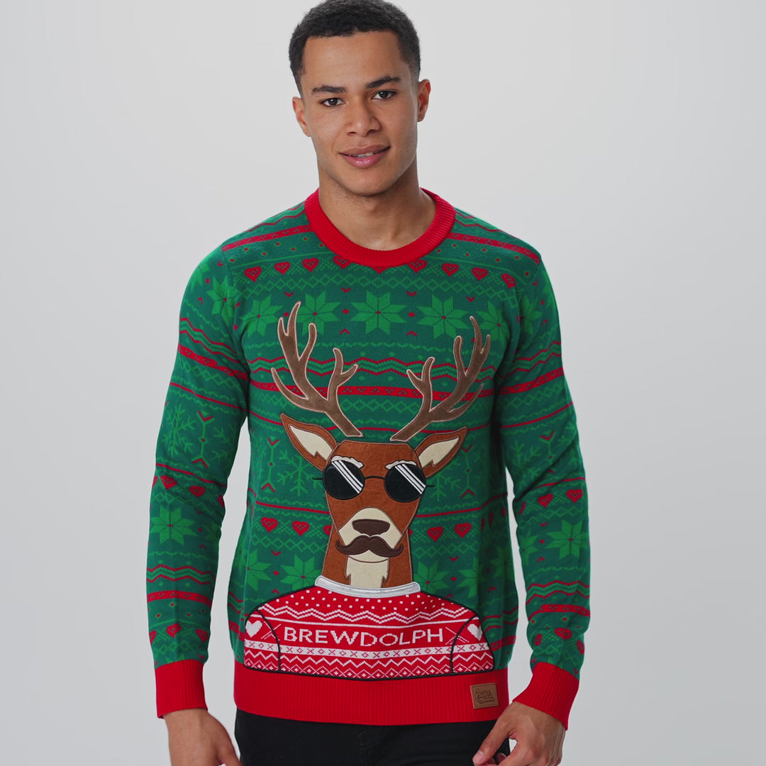 Brewdolph Julesweater Herre