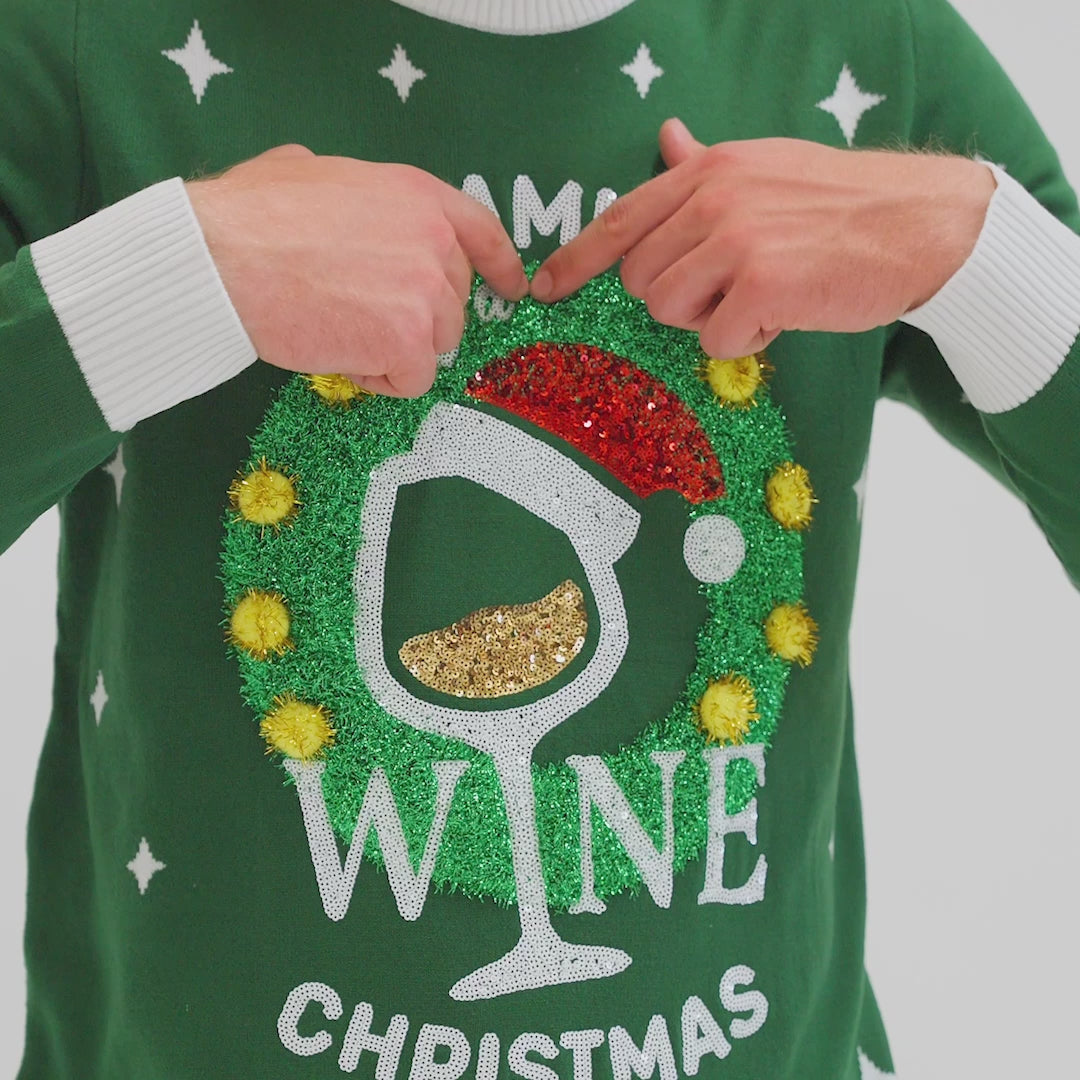 Vin Julesweater Herre