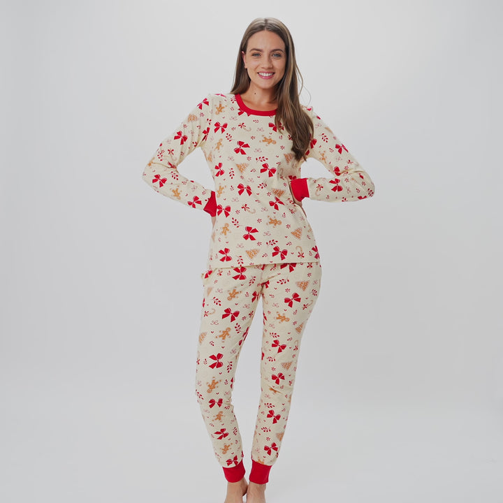 Peberkage Julepyjamas Dame