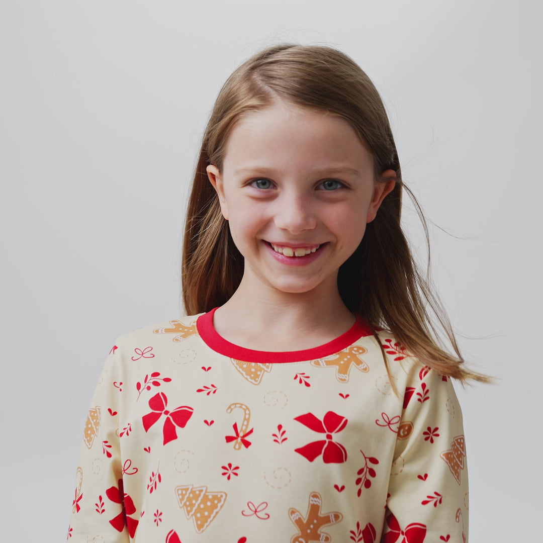 Peberkage Julepyjamas Børn