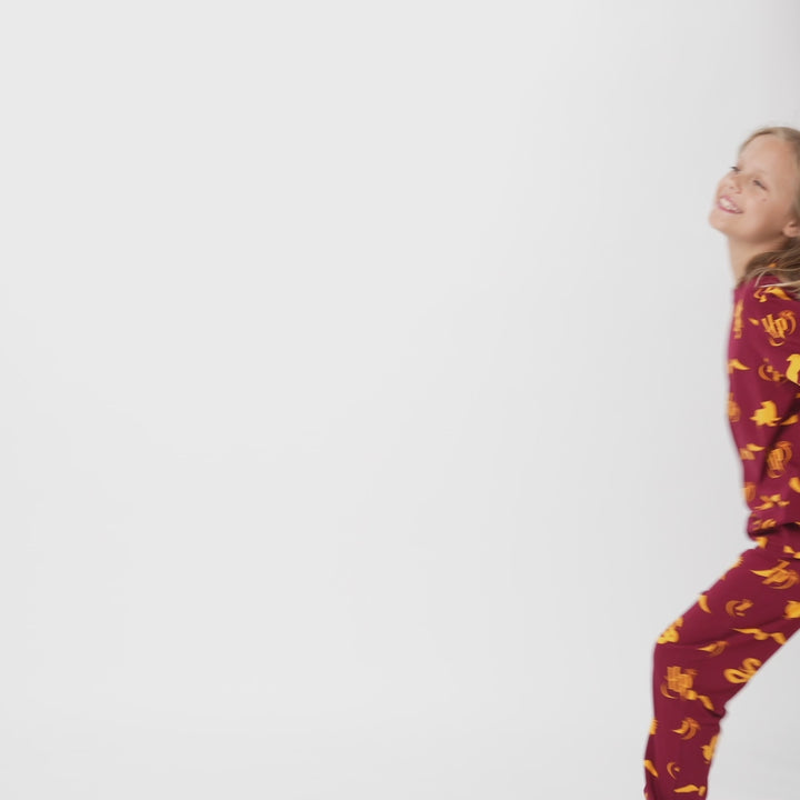 Rød Harry Potter Pyjamas Børn