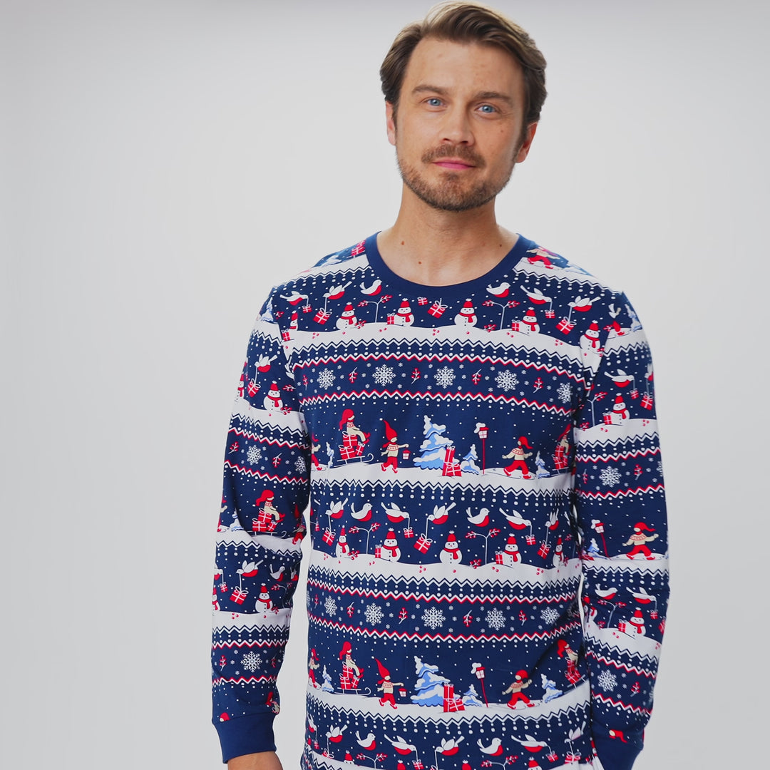 Julelandskab Julepyjamas Herre
