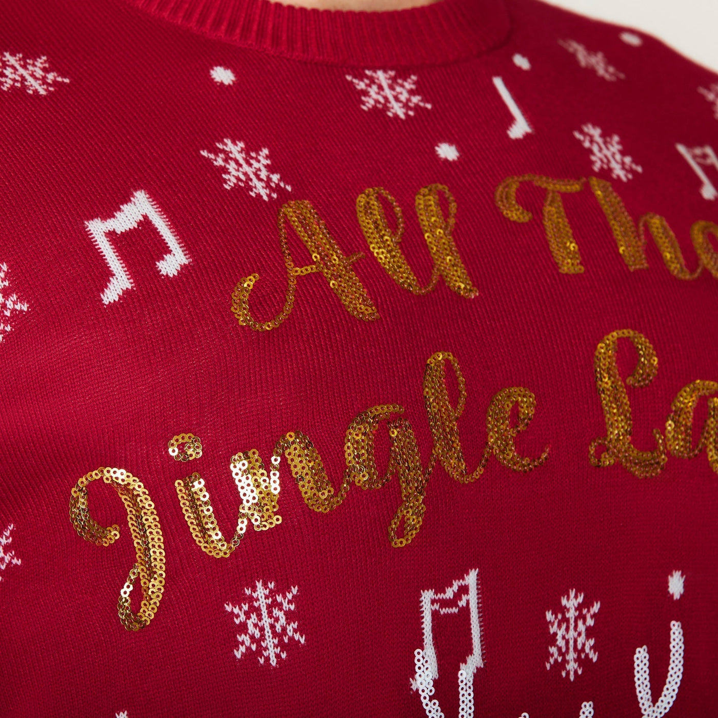 All The Jingle Ladies Julesweater Herre