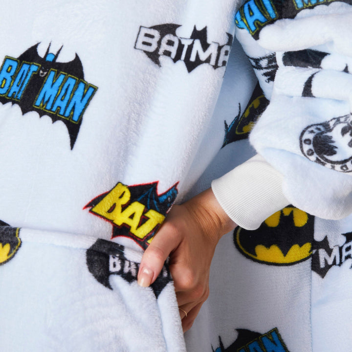 Batman Lyseblå HappyHoodie