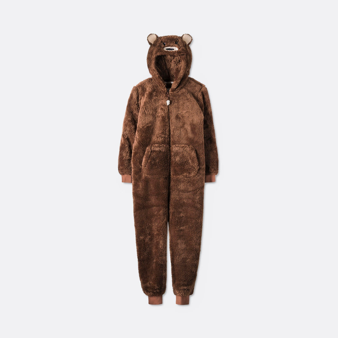 Brun Bamsebjørn Onesie Børn