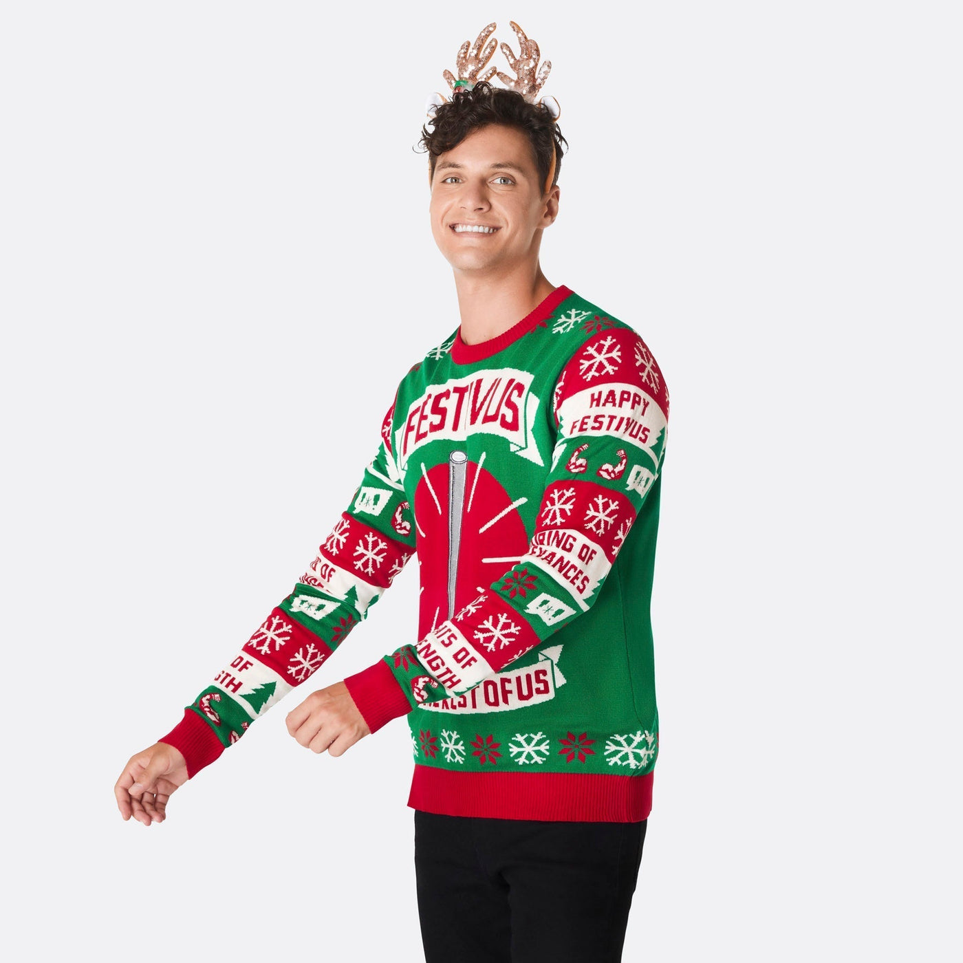 Festivus Julesweater Herre