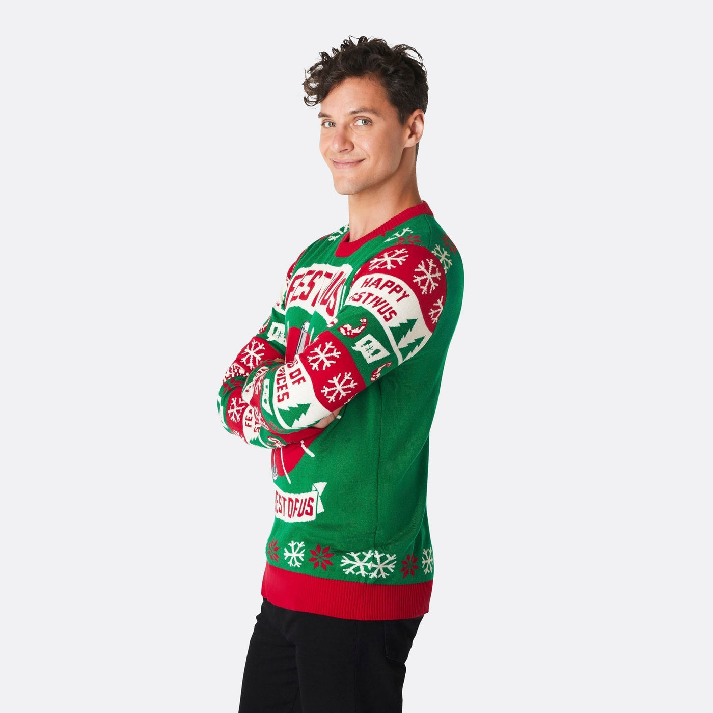Festivus Julesweater Herre
