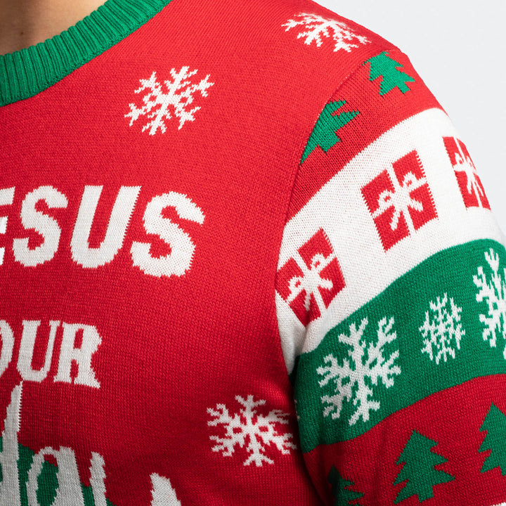 Go Jesus, it´s Your Birthday! Julesweater Herre