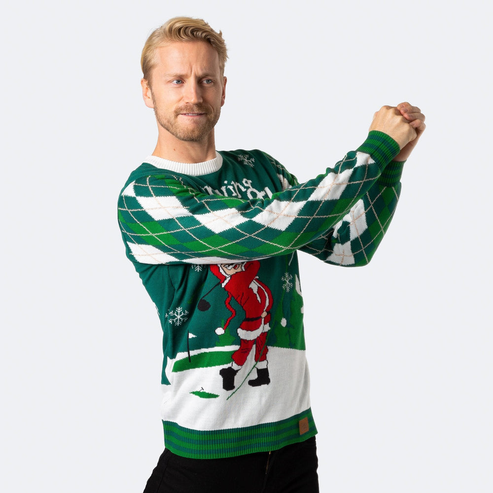 Golferen Julesweater Herre