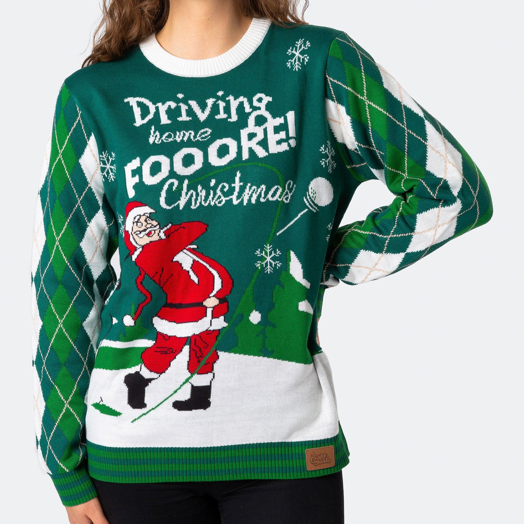 Golfspilleren Julesweater Dame