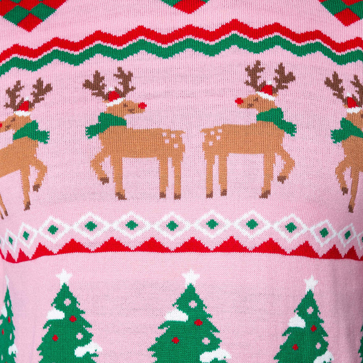 Grim Pink Julesweater Dame
