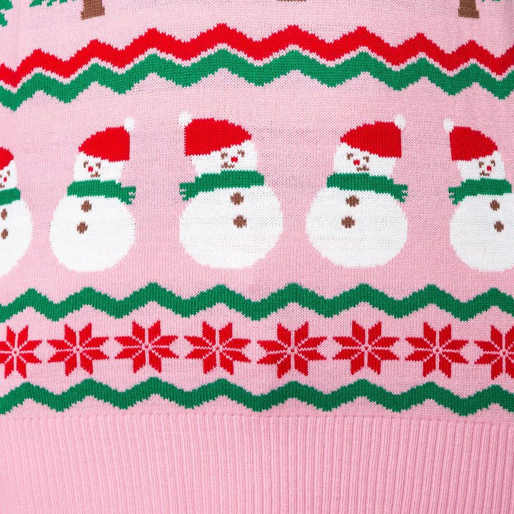 Grim Pink Julesweater Dame