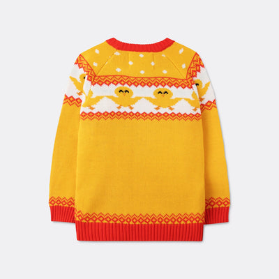 Gul Påskesweater Børn