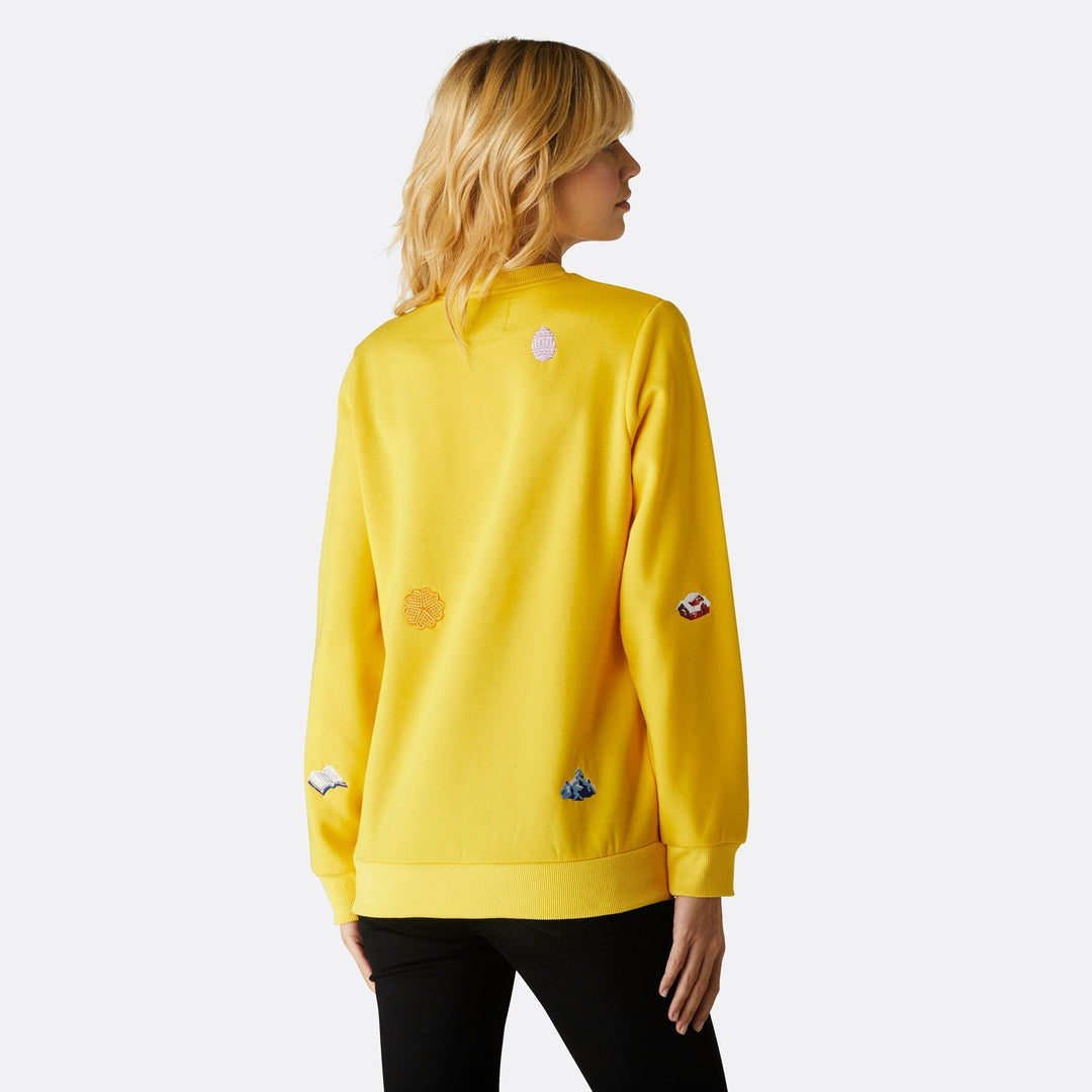 Gul Påskesweatshirt Kvinder