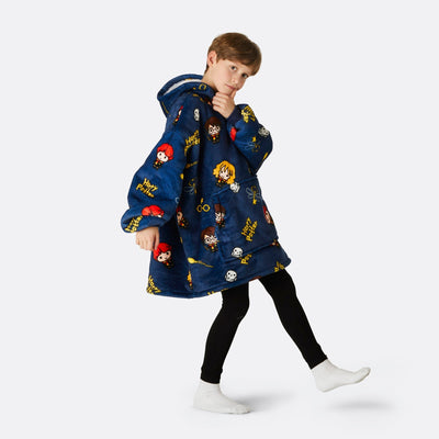 Harry Potter Blå HappyHoodie Børn
