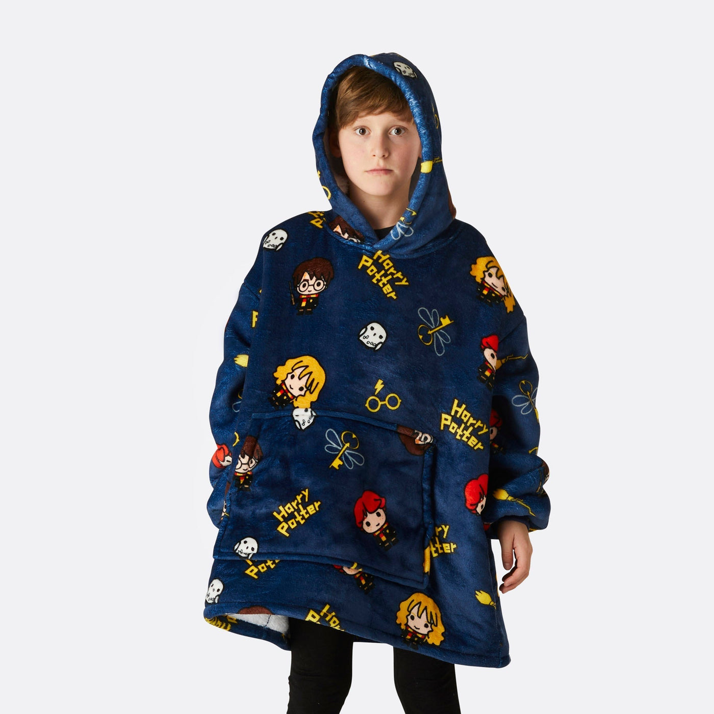 Harry Potter Blå HappyHoodie Børn