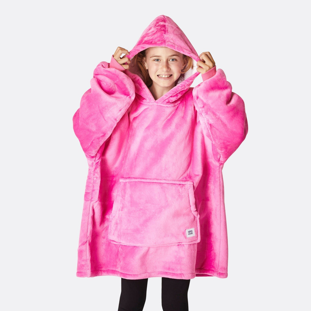 Hot Pink HappyHoodie Børn