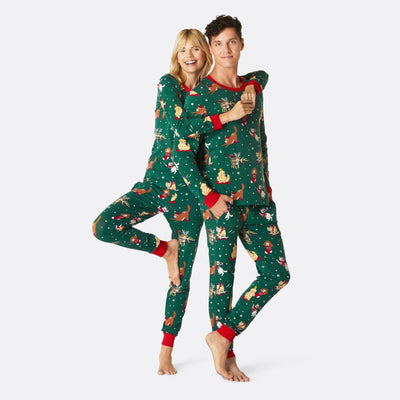 Hunde Julepyjamas Dame