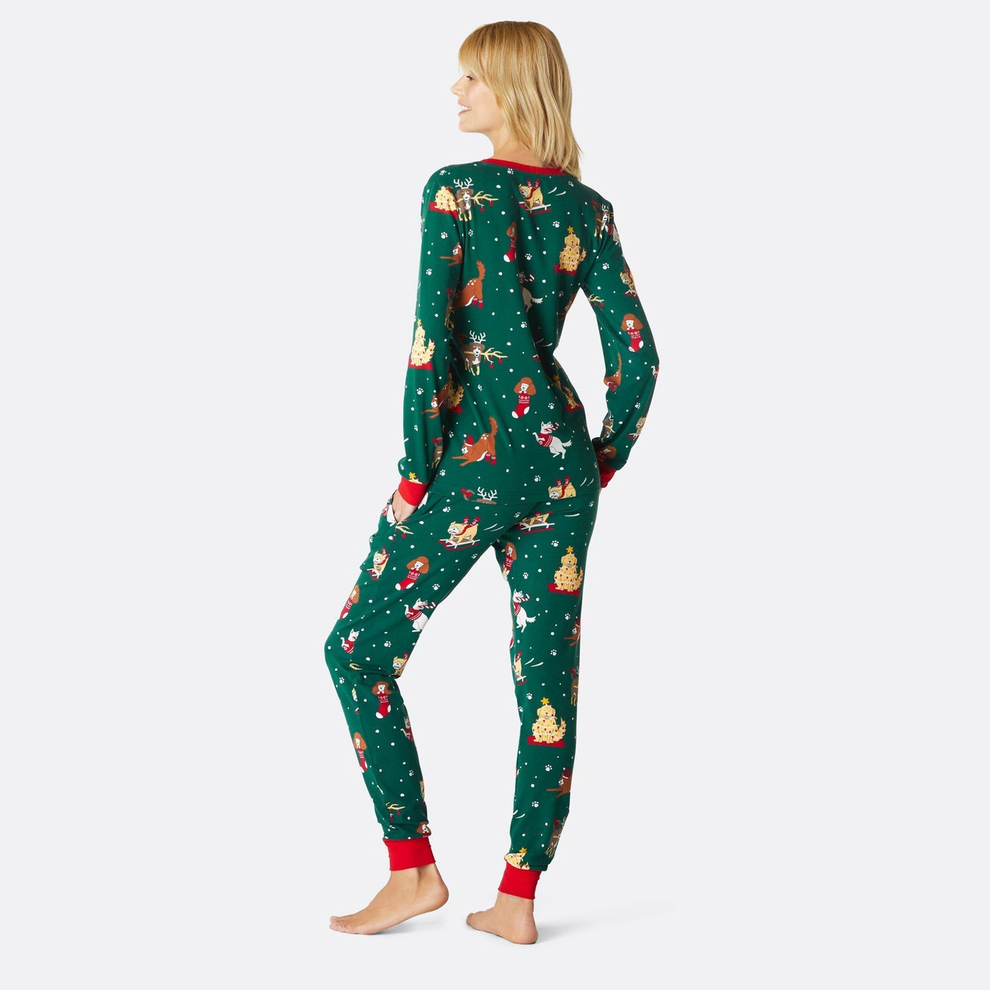 Hunde Julepyjamas Dame