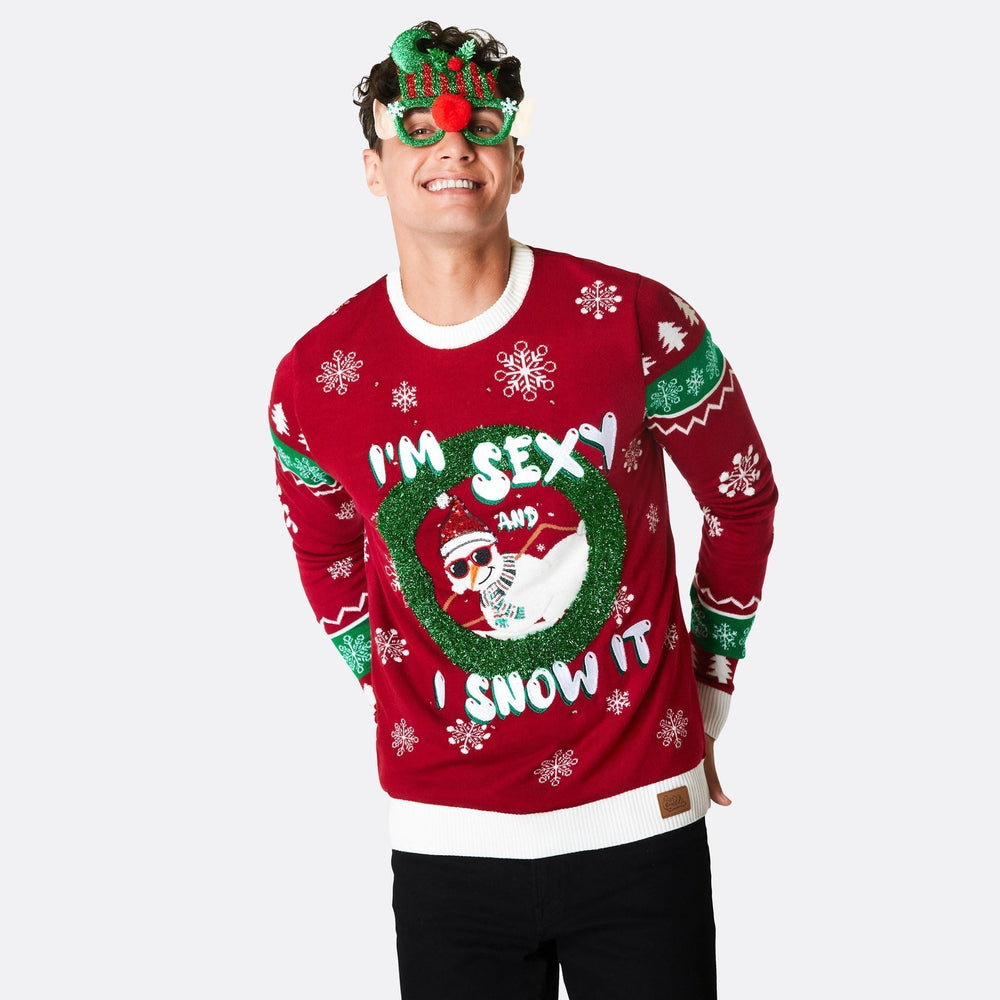 I'm Sexy and I Snow It Julesweater Herre