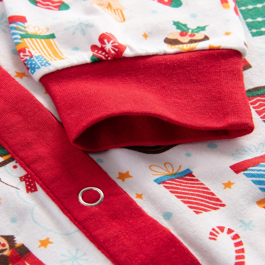 Juledrøm Hvid Heldragt Julepyjamas Børn