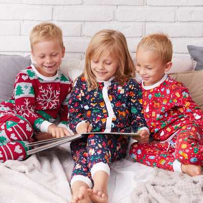Juledrøm Rød Julepyjamas Børn