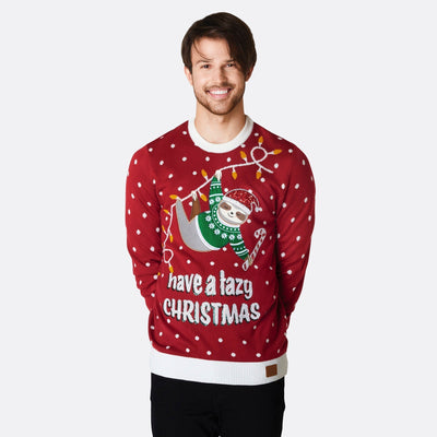 Lazy Christmas Julesweater Herre