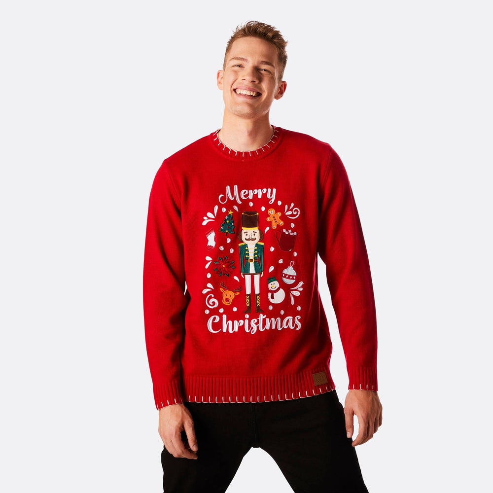 Merry Christmas Julesweater Herre