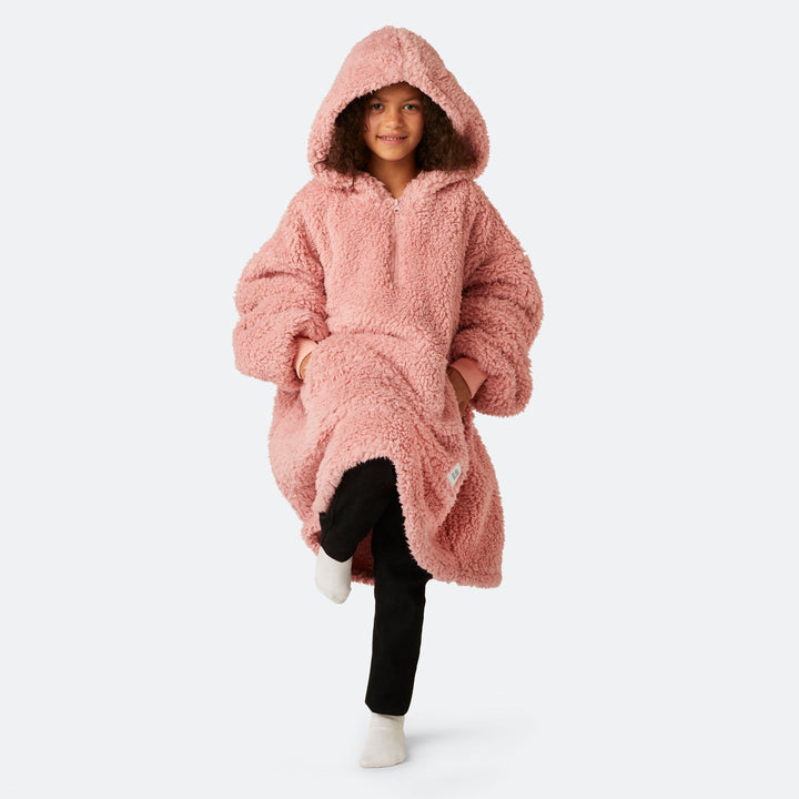 Pink Sherpa HappyHoodie Børn