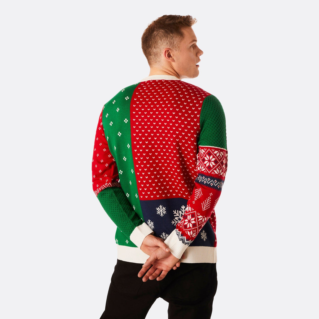 Retro Julesweater Herre