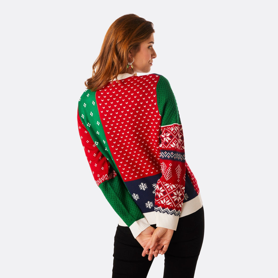 Retro Julesweater Dame