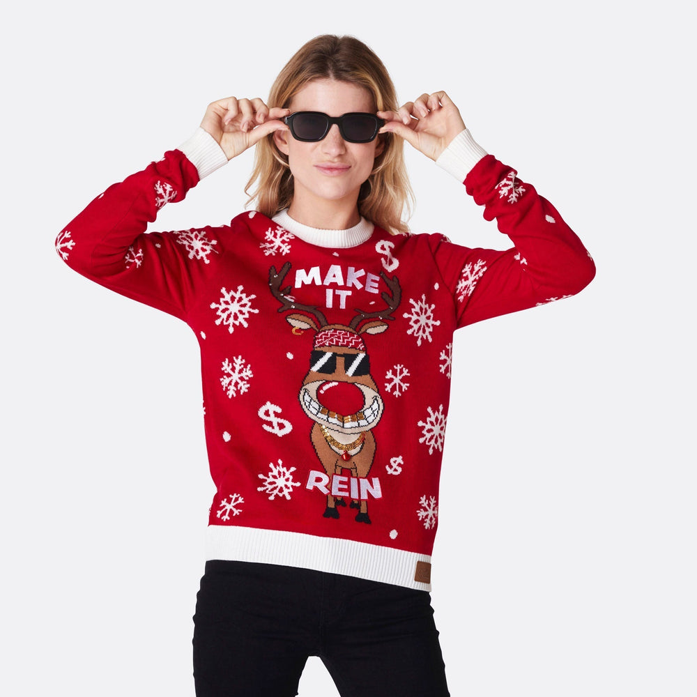 Make It Rein Julesweater Dame