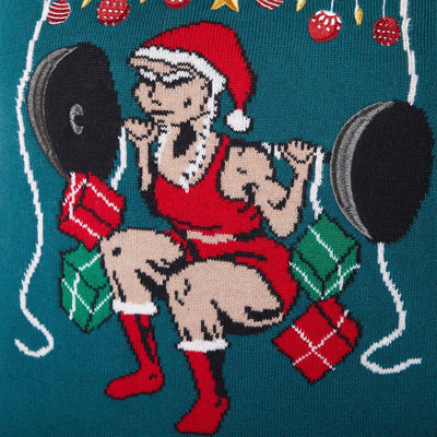 Merry Fitmas Julesweater Dame