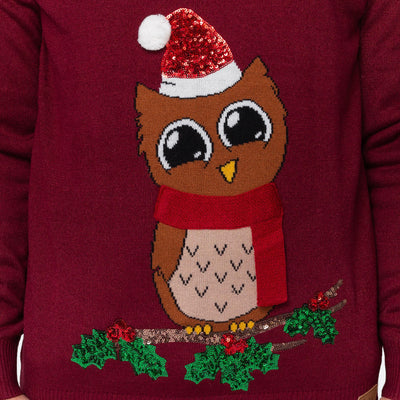 Owl I Want Julesweater Børn