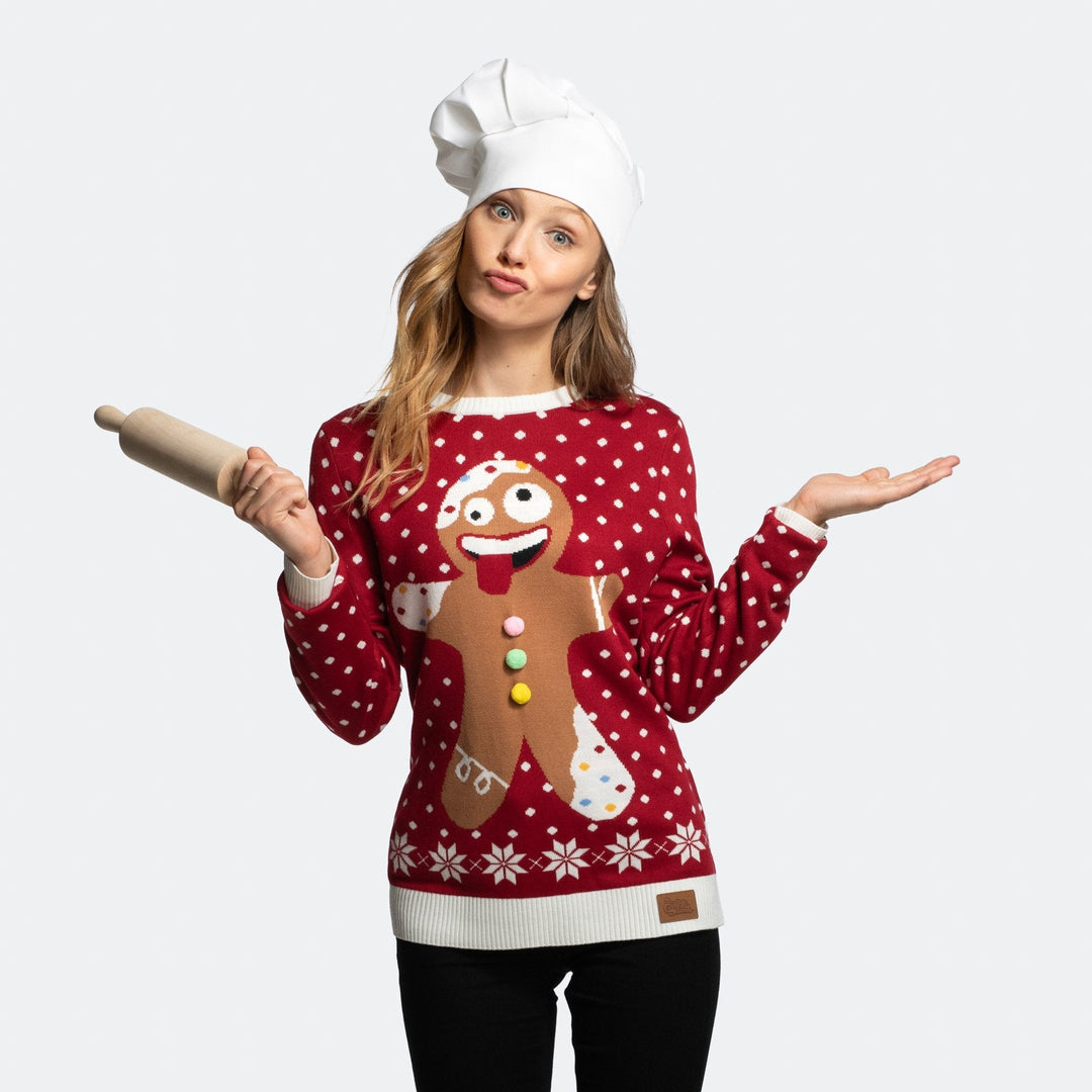 Peberkage Julesweater Dame